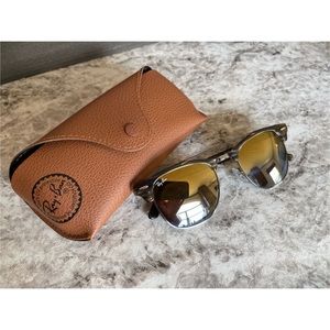 Rayban Clubmaster Mirror Sunglasses